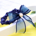 UNIQ  Bowtie Hair Pearl Scrunchie Bowknot Lace Hair Ties Korean Hair Accessories For Women Girl